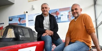 Jérôme Fabriès et Gilles Jaurau