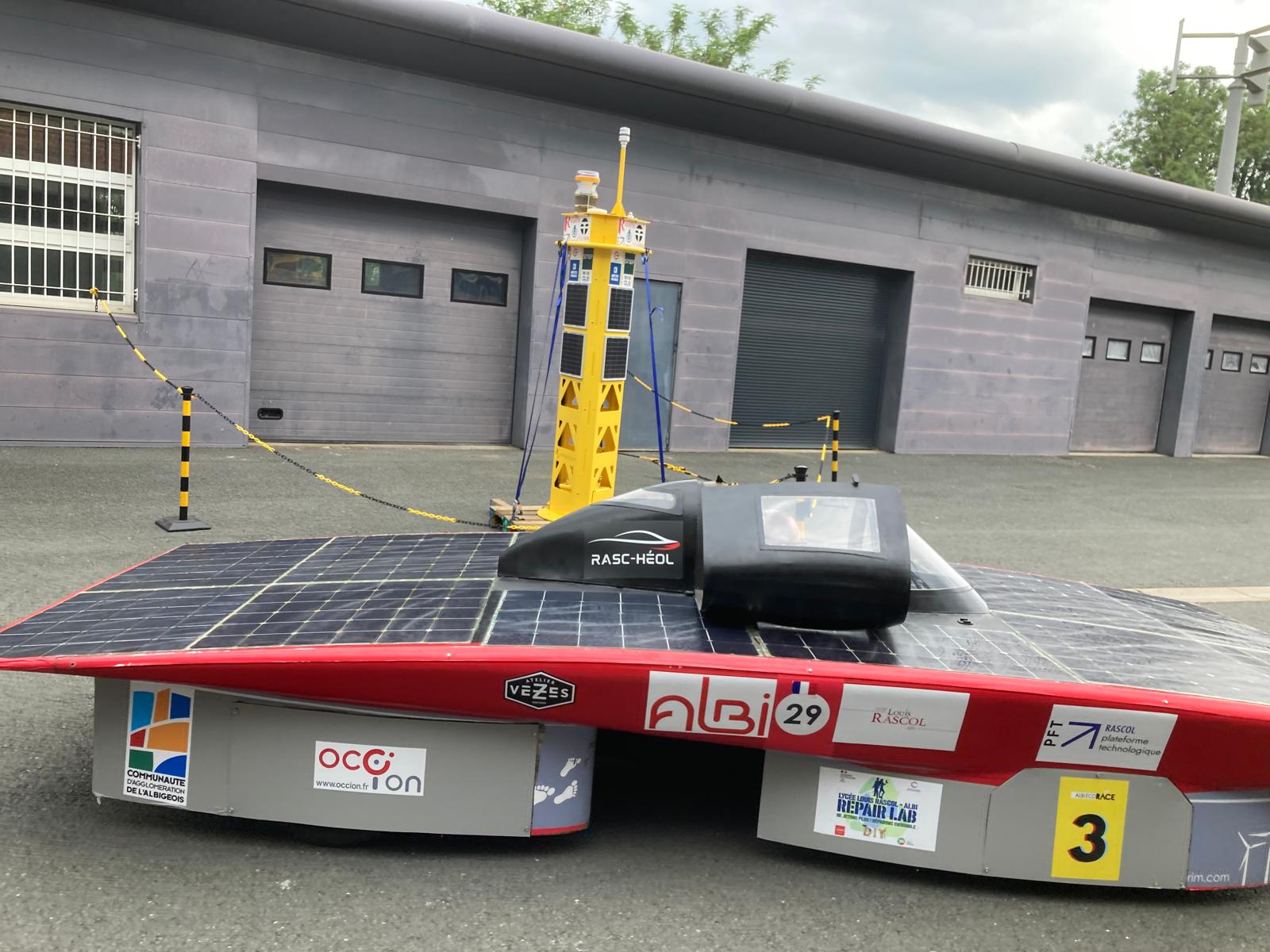 Véhicule solaire